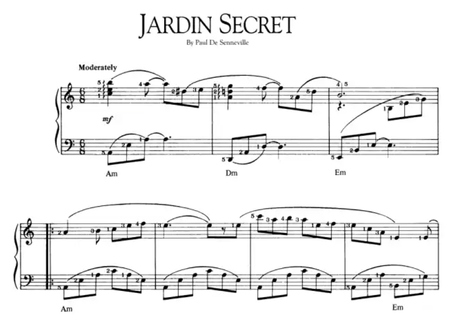 Richard Clayderman For Easy Piano Book