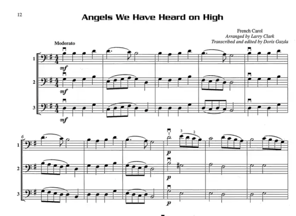 Compatible Trios For Strings - Cello Book
