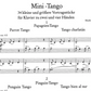Mini Tango 34 Recital Pieces Solo And Duet