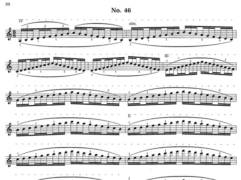 Otakar Sevcik Violin Studies - Opus 8 Book (New Edition)