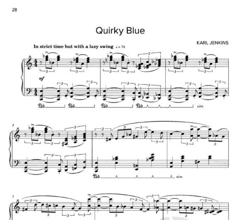 Karl Jenkins - Piano Book