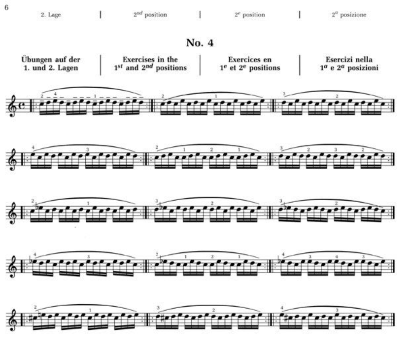 Sevcik Violin Studies - Opus 1 Part 2 Book (New Edition)