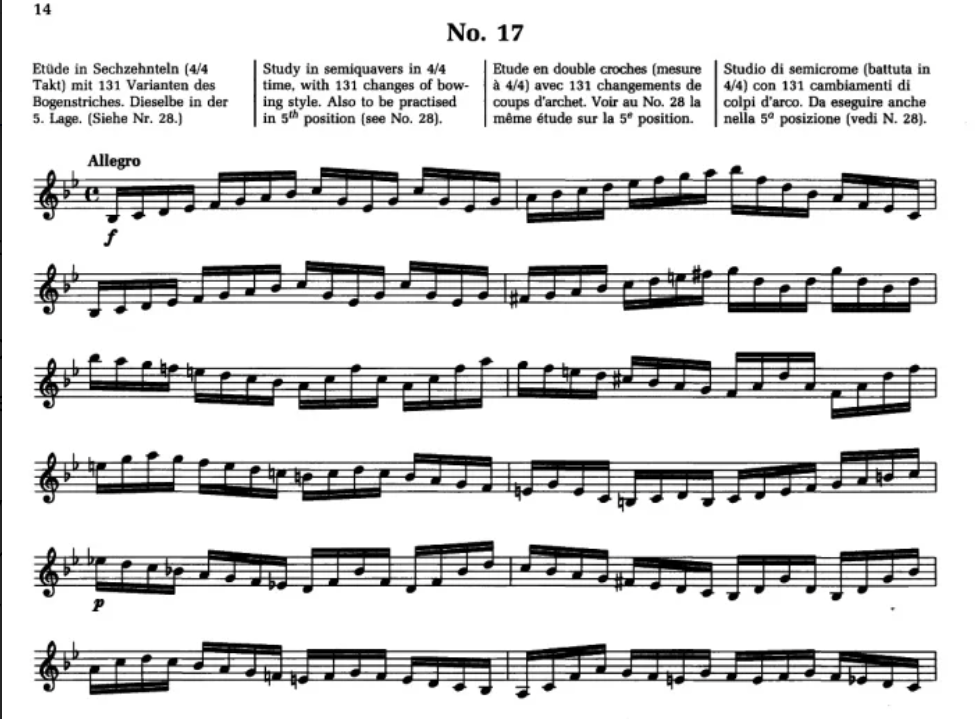 Sevcik Violin Studies Opus 2 Part 2 Book (New Edition)