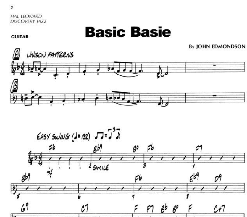 Discovery Jazz Collection - Guitar Book