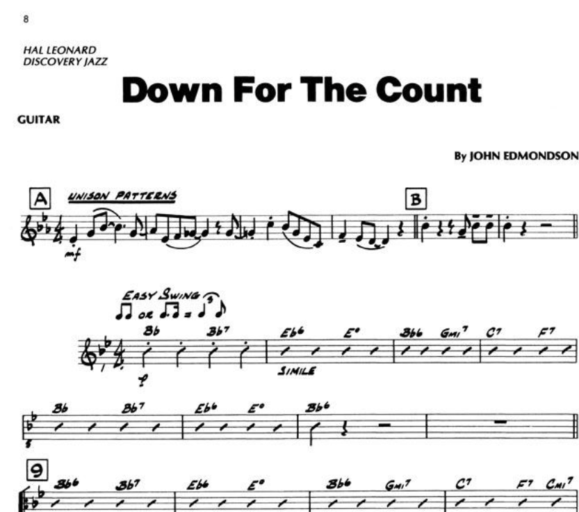 Discovery Jazz Collection - Guitar Book