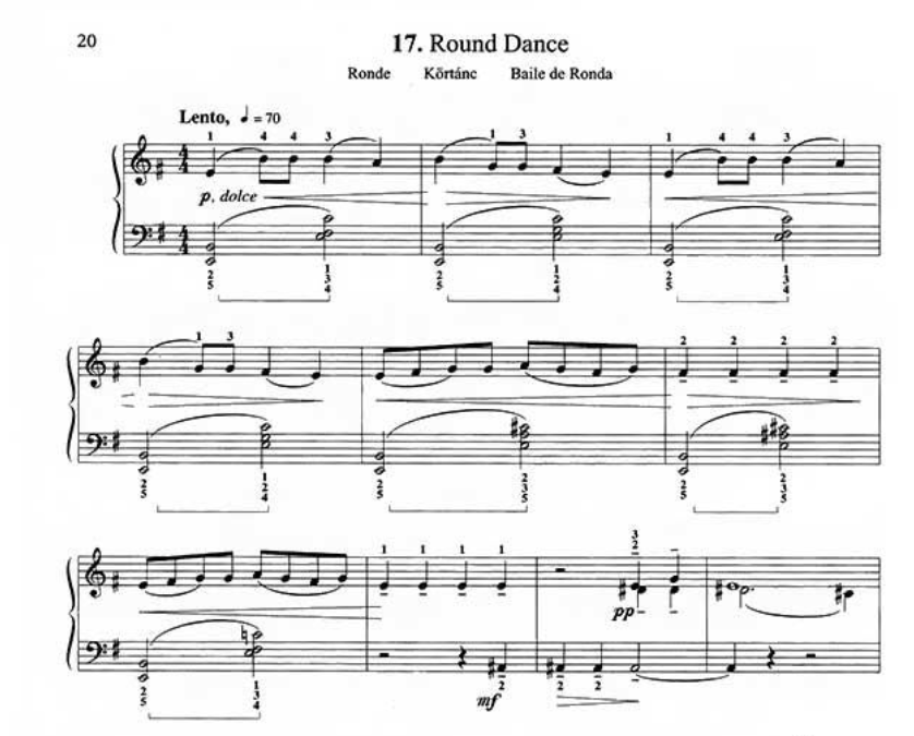 Bartok - For Children Complete For Piano Book