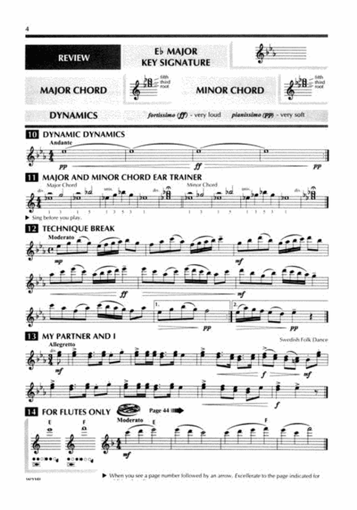 Standard Of Excellence - Flute Book 3