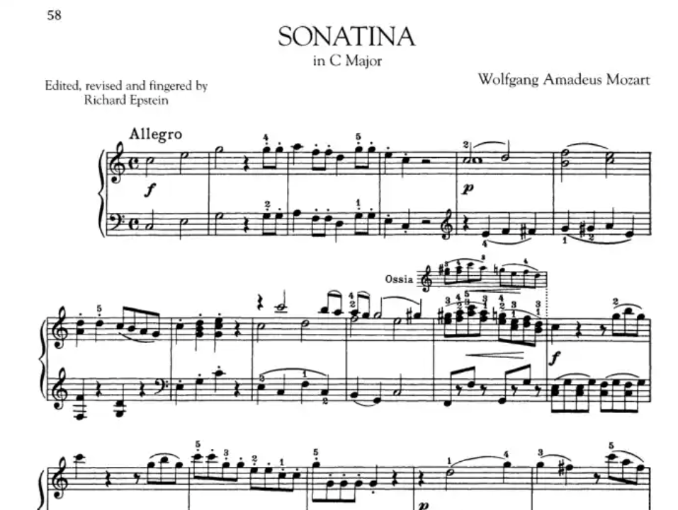 Mozart - Favourite Piano Works Book