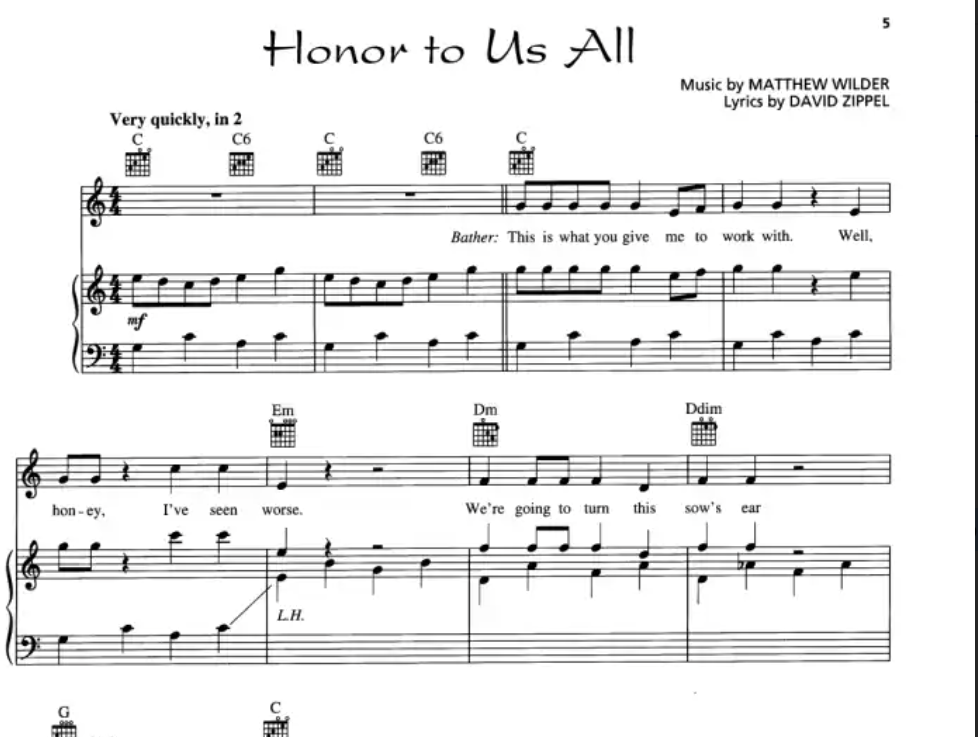 Mulan - Piano/Vocal/Guitar Songbook