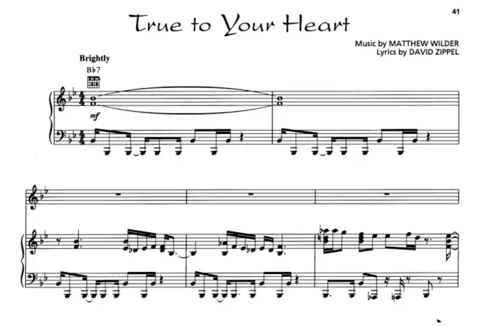 Mulan - Piano/Vocal/Guitar Songbook