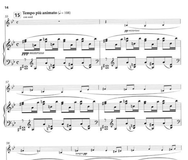 Jean Hubeau - Sonata Trumpet with Piano Accompaniment Book