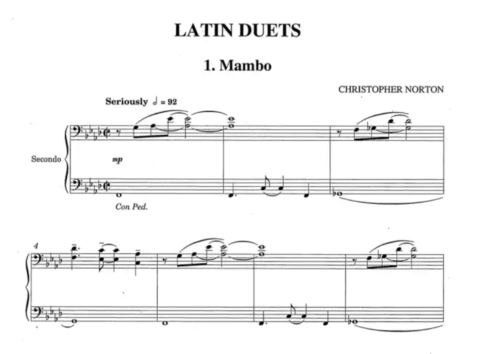 Boosey & Hawkes Latin Duets - 1 Piano, 4 Hands Book