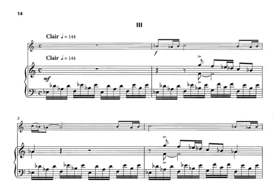 Milhaud - Sonatine For Flute/Piano
