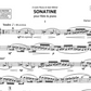 Milhaud - Sonatine For Flute/Piano