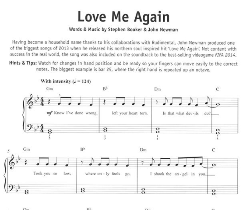 New Hits Now - Really Easy Piano Songbook