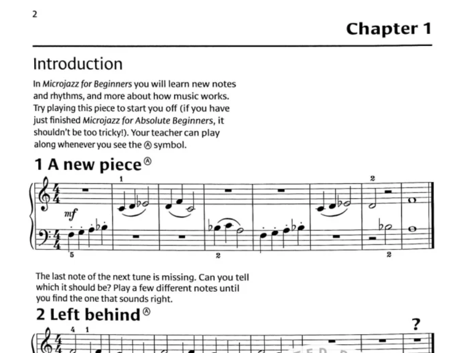 Boosey & Hawkes - Microjazz For Beginners Piano B Book/Ola