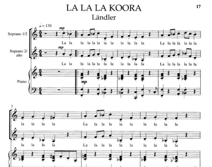 Karl Jenkins - Adiemus III Dances Of Time SSA Vocal Score Book