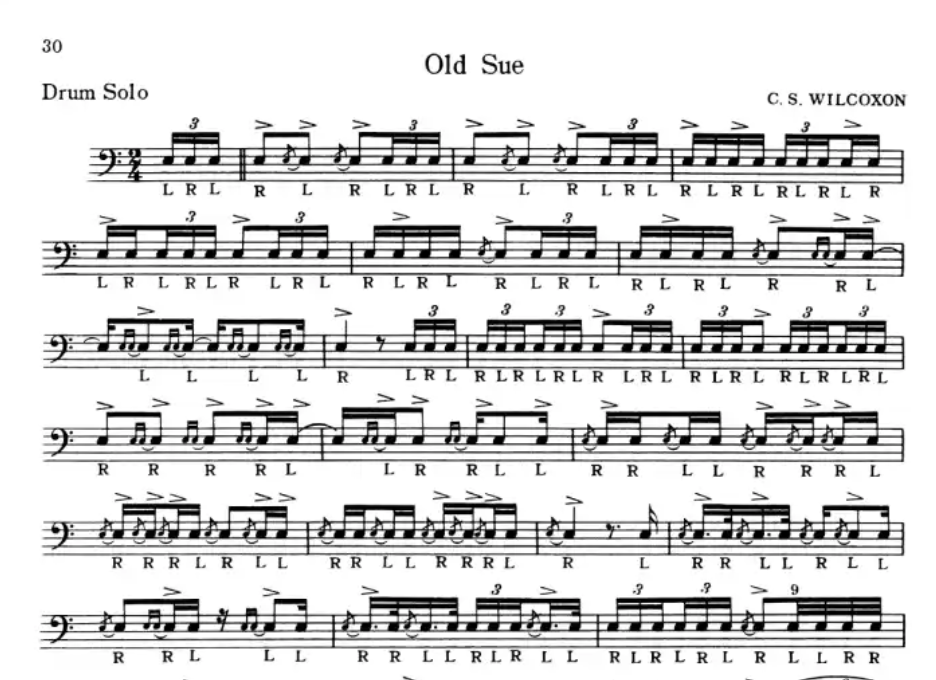 Charlie Wilcoxon - Modern Rudimental Swing Solos For The Advanced Drummer Book