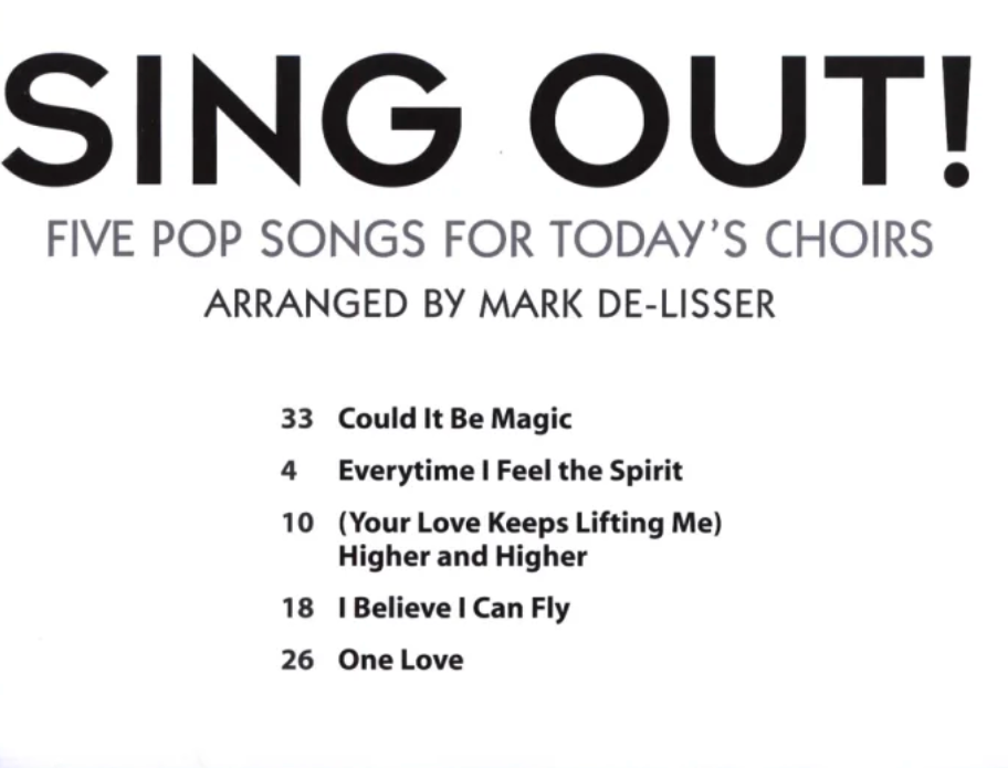 Sing Out - Book 1 Mixed Voice SAT Choirs Book/Audio