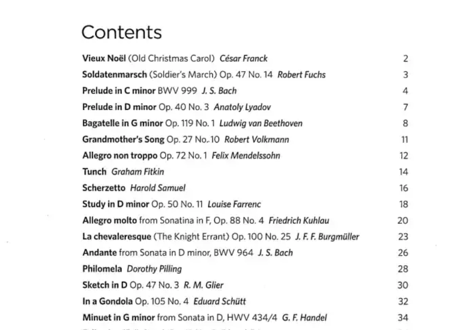 ABRSM Core Classics For Piano Grade 4-5 Book - Essential Repertoire Piano