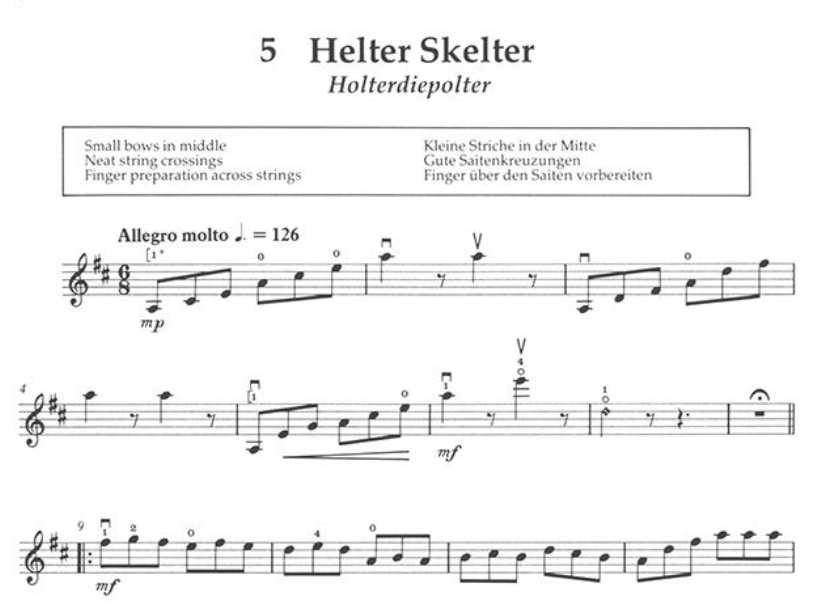 Technique Takes Off - Solo Violin Book (14 Original Studies)