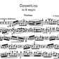 Oscar Rieding - Concertino in G Op. 24 for Violin with Piano Accompaniment Book