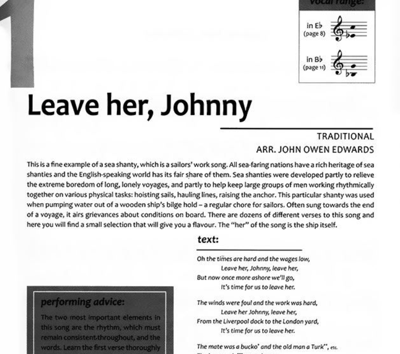 Changing Voices - Teenage Male Singers Book