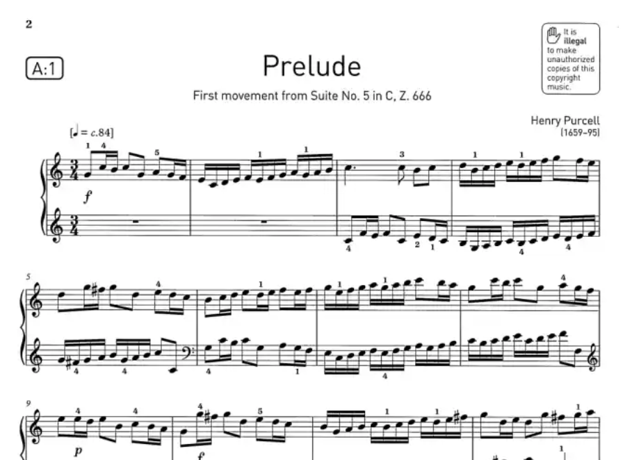 ABRSM Piano Exam Pieces 2017-2018 Grade 5 Book