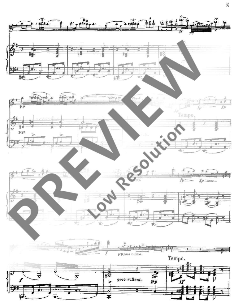 Albert Franz Doppler - Air Valaques for Flute and Piano Book