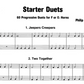 Starter Duets - 60 Progressive Duets Horns Book