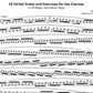 JB Albert - 24 Varied Scales & Exercises for Clarinet Book