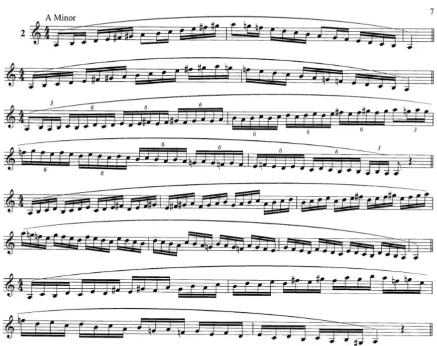 JB Albert - 24 Varied Scales & Exercises for Clarinet Book
