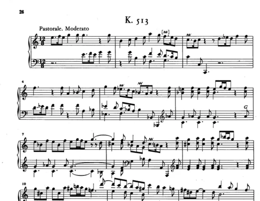 Domenico Scarlatti - Sonatas Volume 11 K507-555 Piano Book