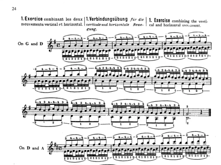 Demetrius  Dounis - Eleven Books of Studies for the Violin Book