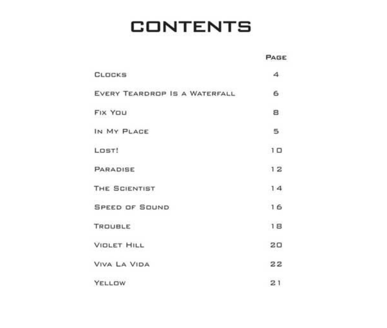 Coldplay - Play Along For Viola Book/Ola