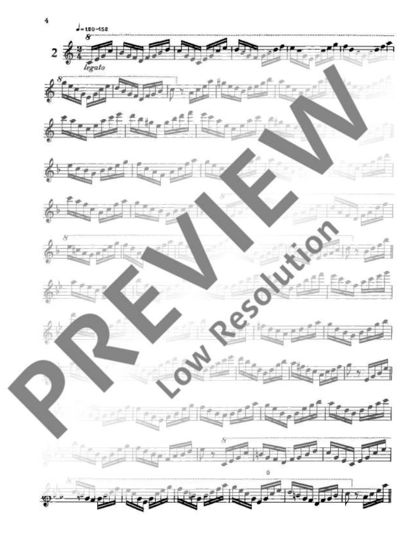 Reichert - Daily Exercises Op 5 Flute Book