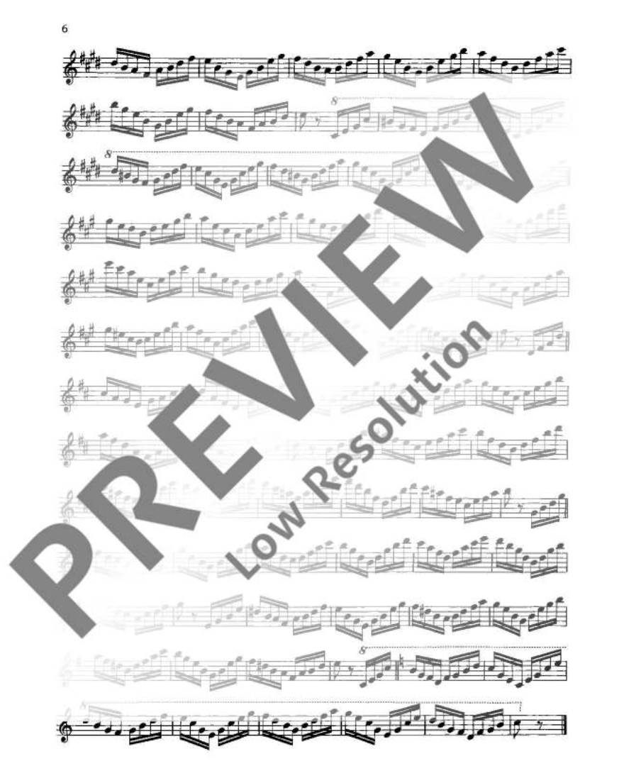 Reichert - Daily Exercises Op 5 Flute Book