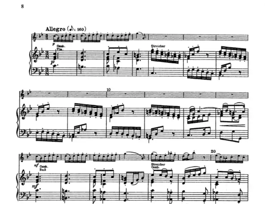 Benedetto Marcello: Concerto in C minor for Oboe and Orchestra Book