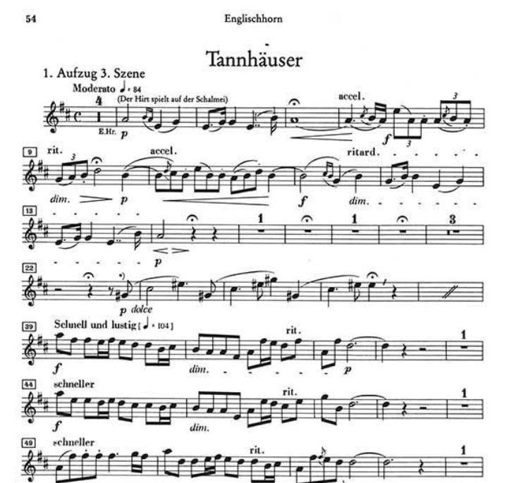 Test Pieces For Orchestral Auditions - Oboe Book