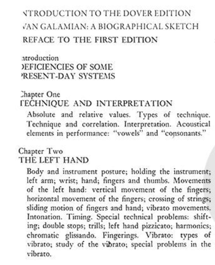 Ivan Galamian - Principles Of Violin Playing & Teaching Book