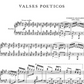Enrique Granados - Valses Poeticos for Piano Solo Book