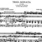 Telemann Trio Sonata in G Minor Flute with Piano Book