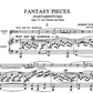 Robert Schumann - Fantasy Pieces Op 73 for Clarinet in A and Piano Book