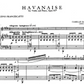 Camille Saint-Saens - Havanaise Op 83 for Violin and Piano Book