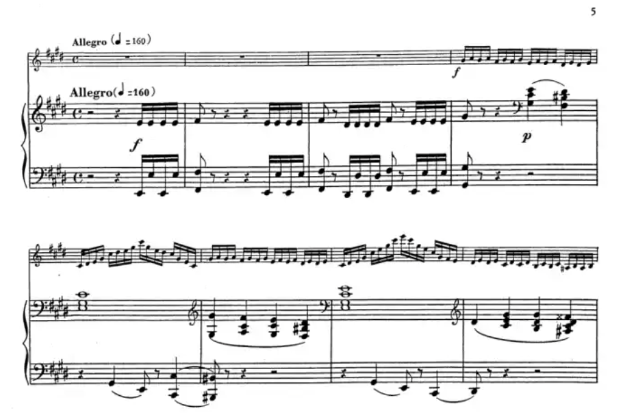 Camille Saint-Saens - Havanaise Op 83 for Violin and Piano Book