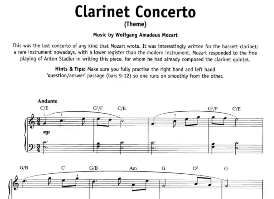 Really Easy Piano Classical Songbook
