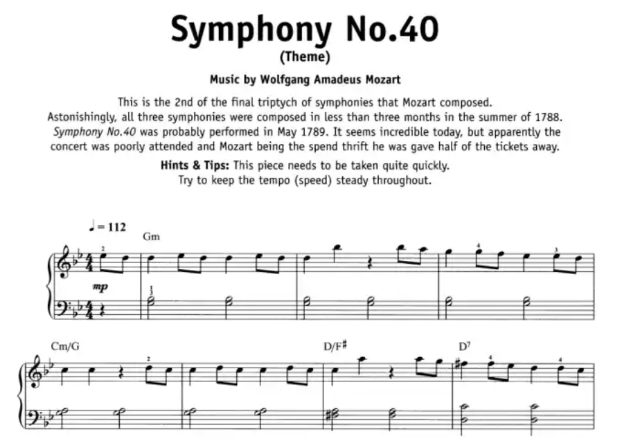 Really Easy Piano Classical Songbook
