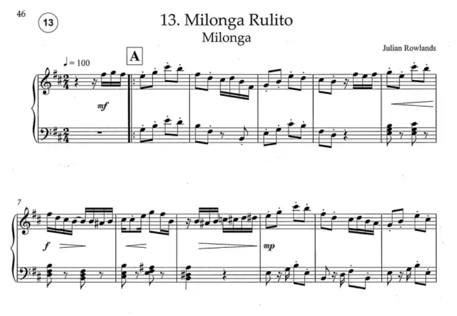 Argentinian Tango And Folk Tunes For Piano Book/Cd