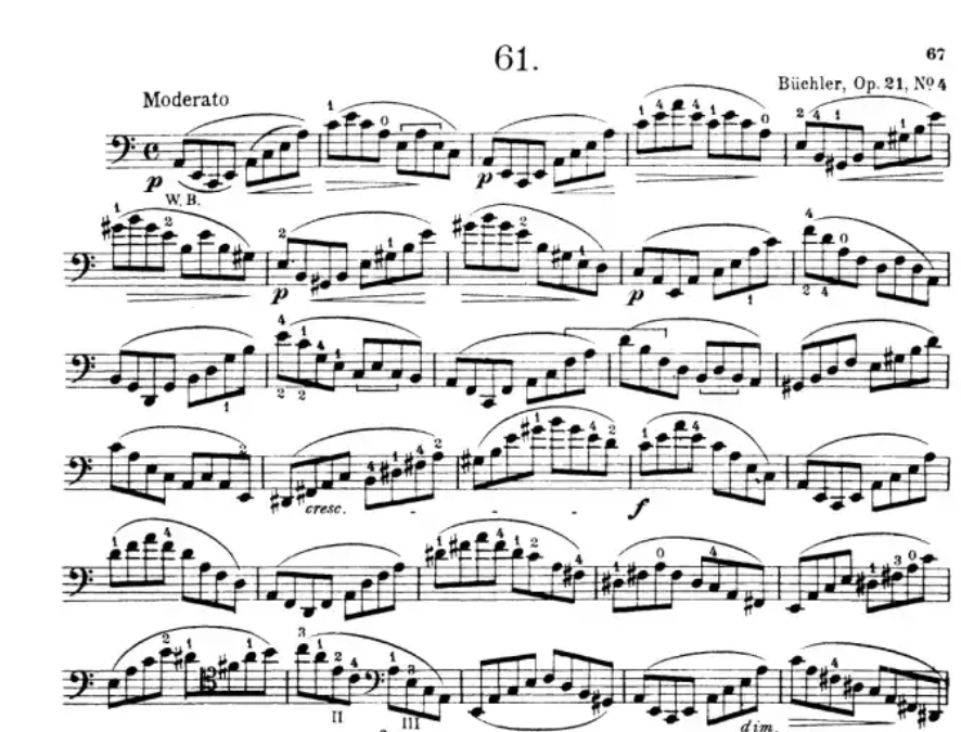 Alwin Schroeder - 170 Foundation Studies For Cello Volume 1 Book