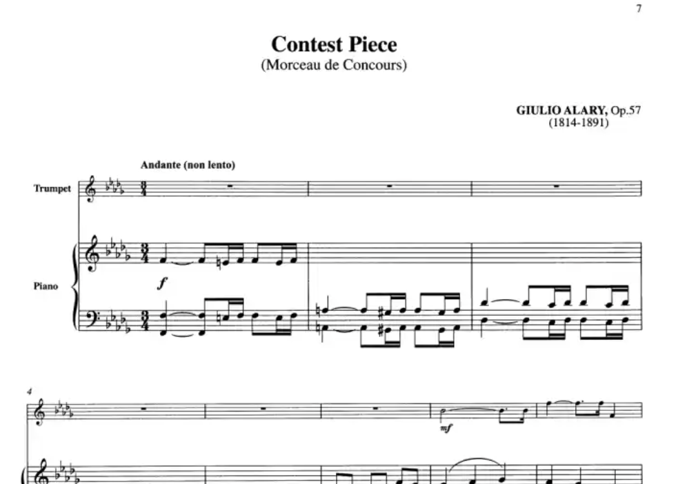 Solos for Trumpet - 23 Recital Pieces with Piano Book